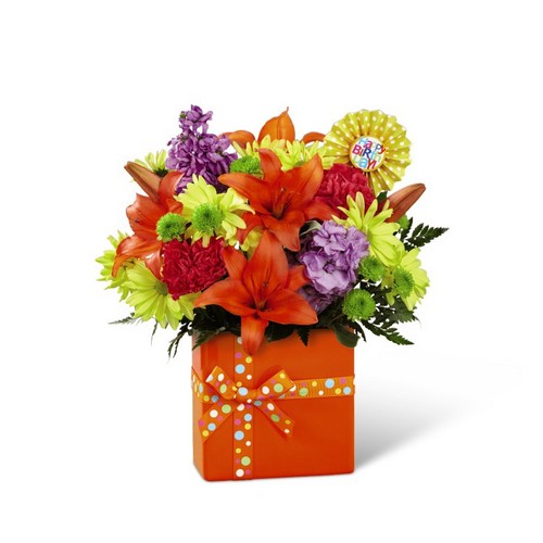 The FTD Set to Celebrate Birthday Bouquet